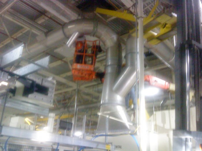 Fabricacion de ducteria, soporteria y bridado HVAC 